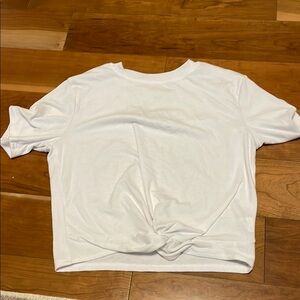 White Knotted Women's Top